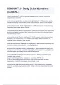 D080 UNIT 2 - Study Guide Questions &lpar;GLOBAL&rpar;&period;