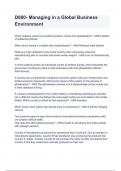 D080- Managing in a Global Business Environment&period;