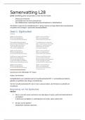 Samenvatting Frappant Nederlands 5 aso studieboek -  Nederlands - LES 28