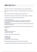 QMB 3200 Test 1