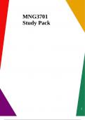 MNG3701 Study Pack