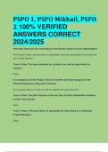 PSPO 1&comma; PSPO Mikhail&comma; PSPO 2 100&percnt; VERIFIED  ANSWERS CORRECT  2024&sol;2025