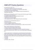 CSEP-CPT Practice Questions&period;
