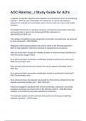AOC Ramriez&comma; J Study Guide for AO's
