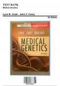 Test Bank for Medical Genetics&comma; 5th Edition by Jorde&comma; 9780323188357&comma; Covering Chapters 1-8 &vert; Includes Rationales