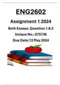 ENG2602 ASSIGNMENT 1 2024 BOTH PERSUASION ESSAYS ANSWERED