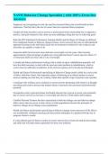 NASM Behavior Change Specialist &vert;&vert; with 100&percnt; Error-free Answers&period;