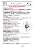 Samenvatting - Fysica 'Elektromagnetisme' GO&excl; Onderwijs