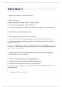 Maine Practice Exam Questions With Correct Answers &period;