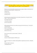 BUNDLE&colon;&colon; AMEDD RC-Basic Officer Leader Course Exams 2024&sol;2025  with Verified Answers&vert; 100&percnt; Correct&vert; Rated A&plus;