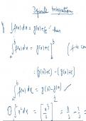 Definite integrals Mathematics notes