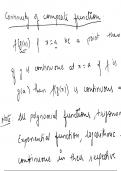 Continuity and differentiability 