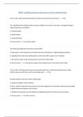 NFHS verified questions and answers latest solution Exam.