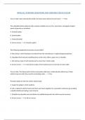 NFHS ALL VERIFIED QUESTIONS AND ANSWERS UPDATE EXAM.