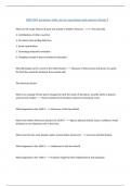 KIN 2501 Jacobsen with correct questions and answers Exam 2
