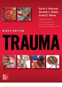  Trauma, Ninth Edition Complete Text Book BY David V. Feliciano, Kenneth L. Mattox & Ernest E. Moore 