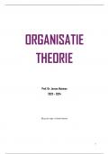 Samenvatting -  Organisatietheorie (K001360A)