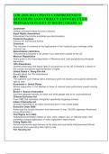 LDR-202S 2024 UPDATE COMPREHENSIVE QUESTIONS AND CORRECT ANSWERS EXAM PREPARATION &lbrack;GET IT RIGHT&rsqb; GRADE A&plus;