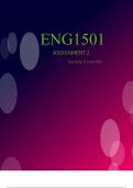 ENG1501 Assignment 2 2024 (371427) - DUE 11 June 2024