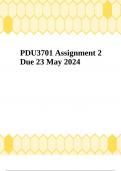 PDU3701 Assignment 2 Due 23 May 2024