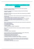 3100 exam 2 complete questions and answers
