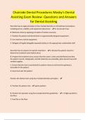 Chairside Dental Procedures Mosby's Dental Assisting Exam Review -Questions and Answers for Dental Assisting
