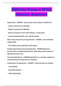 NSG123 Exam 3 With Correct Answers