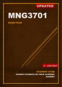 MNG3701 Updated Exam Pack (2024) 