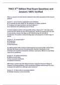TNCC 9TH Edition Final Exam Questions and Answers 100&percnt; Verified