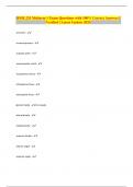 BIOL235 Midterm 1 Exam Questions with 100&percnt; Correct Answers &vert; Verified &vert; Latest Update 2024