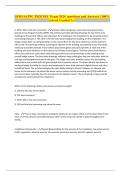 SP&emacr;D SAPPC INDUSEC Exam 2024 questions and Answers &vert; 100&percnt; solved Graded A&plus;