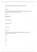 Homeostasis and Endocrine System Exam 1&period;