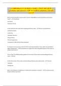CORPORALS COURSE COMP 2 TEST REVIEW questions and answers with Accredited solutions&vert; Already passed