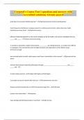 Corporal's Course Test 1 questions and answers with Accredited solutions&vert; Already passed