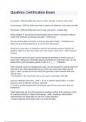 Qualtrics Certification Exam