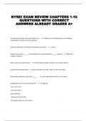 A PACKAGE DEAL OF NYREI SCHOOL EXAM 2024 WITH MULTIPLE 100  QUESTIONS WHICH ARE CORRECTLY ANSWERED AND UPDATED TO THE LATEST VERSION &vert;GRADE A  GUARANTEED&vert;