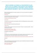 RELIAS MEDICAL SURGICAL-TELEMETRY EXAMS WITH ACTUAL CORRECT QUESTIONS AND VERIFIED DETAILED RATIONALES ANSWERS LATEST UPDATE 2024 ALREADY GRADED A&plus; 100 &percnt; GUARANTEED PASS&excl;&excl;&excl;