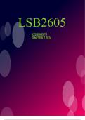 LSB2605 Assignment 1 2024