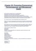 Chapter 29&colon; Promoting Premenstrual&comma;  Perimenopausal&comma; and Menopausal  Health