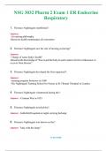 NSG 3032 Test Bank 2024 BUNDLE Questions and Verified Answers 
