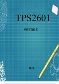 TPS2601 Assignment 51 PORTFOLIO 2024 (526676) - DUE 26 September 2024