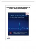 ELECTROCARDIOGRAPHY FOR HEALTHCARE PROFESSIONALS 5TH EDITION BY KATHRYN BOOTH & THOMAS O’BRIEN TEST BANK