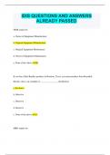 IDIS QUESTIONS AND ANSWERS  ALREADY PASSED