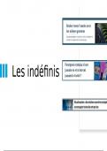 Presentatie - Frans 'Les indéfinis'
