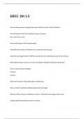 HIEU 201 LU QUESTIONS AND ANSWERS 2024 LATEST EDITION 