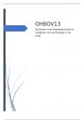 OHBOV13; Adviseren over de toepasbaarheid van technologie in de zorg en welzijn beoordeeld met een 7