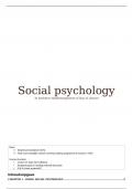Summary Social Psychology 