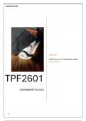 TPF2601 ASSIGNMENT 50 2024