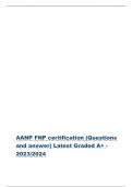 AANP FNP certification