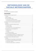 Samenvatting Kennis maken -  Methodologie van de sociale wetenschappen &lpar;K000325A&rpar;